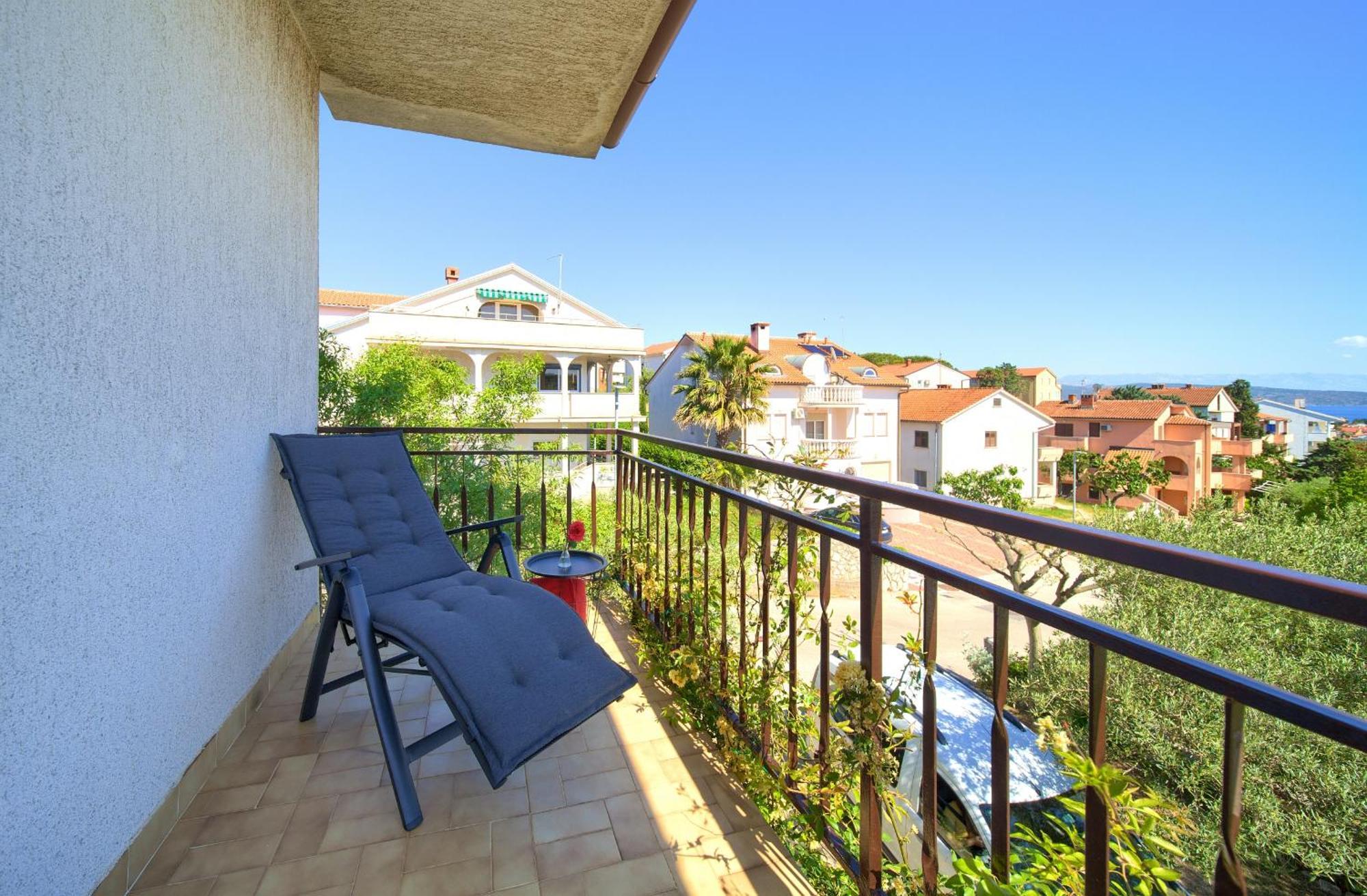 Apartment Lela Krk Town Kültér fotó